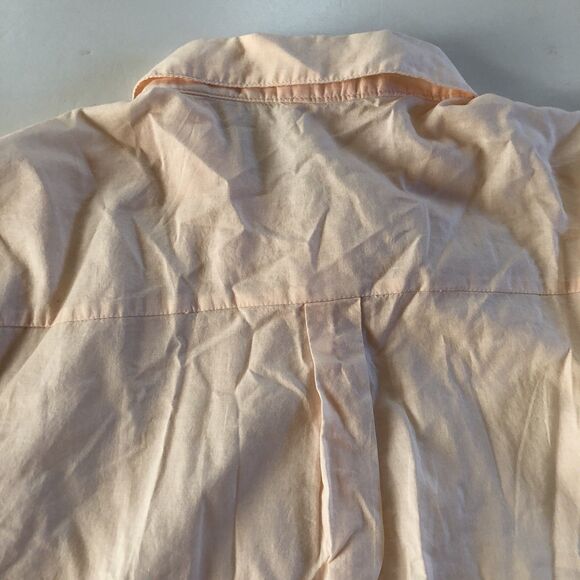 Forever 21 XX1 Women’s Button Down Blouse Peach Size Large NWT - Picture 9 of 14